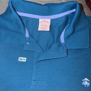 Brooks Brothers Mens XL Performance Polo Shirt Cotton Original Fit Logo